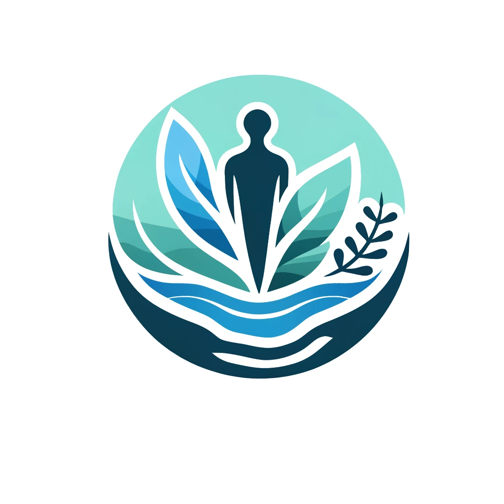 DALL·E 2024-06-05 14.10.05 - Create a logo for 'Trauma-Informed Coaching' featuring a calm and reassuring design. The logo should include elements such as a gentle, abstract human